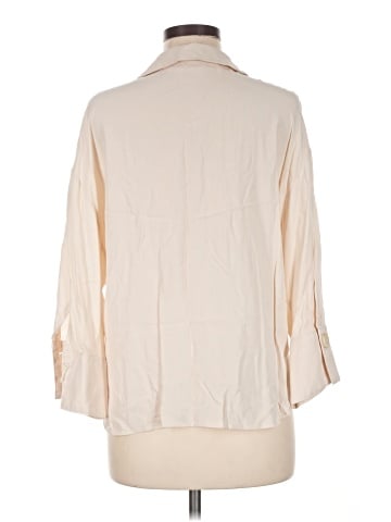 MNG Suit 3/4 Sleeve Button-Down Shirt (view 2)