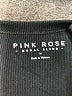 Pink Rose Black Short Sleeve Turtleneck Size M - photo 7