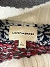 Lucky Brand Paisley White Pullover Sweater Size L - photo 7