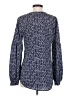CAbi 100% Polyester Blue Long Sleeve Blouse Size S - photo 2
