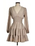 Gianni Bini 100% Polyester Tan Cocktail Dress Size XS - photo 1