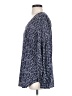 CAbi 100% Polyester Blue Long Sleeve Blouse Size S - photo 5