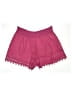 New Mix USA 100% Polyester Hearts Pink Shorts Size L - photo 1