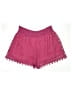 New Mix USA 100% Polyester Hearts Pink Shorts Size L - photo 2