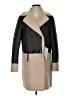 DKNY 100% Polyurethane Brown Coat Size S - photo 1