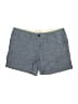 Merona Chevron-herringbone Blue Shorts Size 6 - photo 1