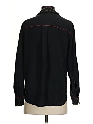 Rag & Bone Long Sleeve Silk Top (view 2)
