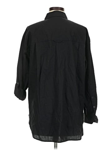Gloria Vanderbilt Long Sleeve Button-Down Shirt (view 2)