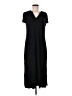 Soma Solid Black Casual Dress Size M - photo 1