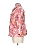 Christopher & Banks Print Pink Jacket Size L - photo 5