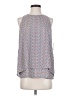 Zac & Rachel 100% Polyester Blue Sleeveless Blouse Size S - photo 1