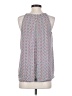 Zac & Rachel 100% Polyester Blue Sleeveless Blouse Size S - photo 2