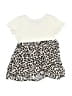 Old Navy 100% Cotton Animal Print Ivory Dress Size 12-18 mo - photo 2