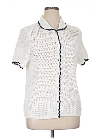J.Crew Factory Store Short Sleeve Blouse (view 1)