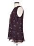 CAbi 100% Polyester Brown Sleeveless Blouse Size S - photo 5