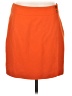 Ivonne Solid Orange Casual Skirt Size M - photo 1