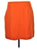 Ivonne Solid Orange Casual Skirt Size M - photo 2