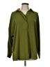 CATHERINE Catherine Malandrino 100% Polyester Green Long Sleeve Blouse Size L - photo 1