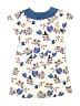 Tea 100% Cotton Print Blue Dress Size 5 - photo 2