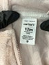 Carter's Pink Zip Up Hoodie 9-12 MO / 12 MO - photo 3