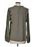 Left Coast by Dolan Green Long Sleeve Blouse Size L - photo 2