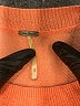 Free People 100% Cashmere Solid Orange Cashmere Pullover Sweater Size S - photo 7