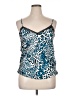 The Kooples 100% Polyester Blue Sleeveless Top Size XL (4) - photo 1