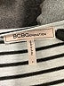 BCBGeneration Stripes Silver Short Sleeve Turtleneck Size S - photo 7