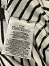 BCBGeneration Stripes Silver Short Sleeve Turtleneck Size S - photo 9