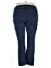 Lee Chevron-herringbone Blue Jeans Size 24W - photo 2