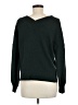 Pink Clover 100% Polyester Solid Green Pullover Sweater Size M - photo 2