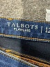 Talbots Solid Blue Jeans Size 12 - photo 7