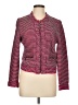 Zara Basic Tweed Red Jacket Size L - photo 1