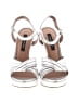 BCBGMAXAZRIA Metallic Silver Sandals Size 9 - photo 2