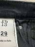 R13 100% Leather Black Jeans Size 29 waist - photo 7