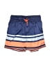 OshKosh B'gosh 100% Polyester Stripes Blue Board Shorts 9-12 MO / 12 MO - photo 1