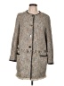Zara Basic Tweed Gray Coat Size L - photo 1
