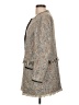 Zara Basic Tweed Gray Coat Size L - photo 5