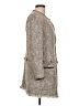Zara Basic Tweed Gray Coat Size L - photo 4