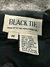 Black Tie 100% Silk Blue Tube Top Size M - photo 7