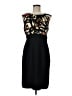 J.Crew Graphic Black Cocktail Dress Size M (estimated) - photo 1