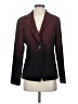 Coldwater Creek Polka Dots Burgundy Blazer Size 4 - photo 1