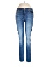 7 For All Mankind Hearts Blue Jeans Size 31 waist - photo 1