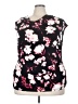 Worthington Black Short Sleeve Top Size 3X - photo 1
