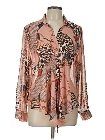 Timing Long Sleeve Blouse (view 1)