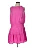 1.State 100% Polyester Solid Pink Casual Dress Size L - photo 1