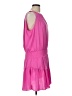 1.State 100% Polyester Solid Pink Casual Dress Size L - photo 4