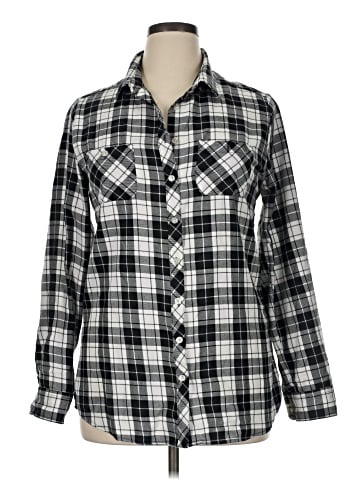 Hot Topic Long Sleeve Button-Down Shirt (view 1)