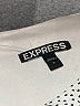 Express 100% Polyester Polka Dots Gray Casual Dress Size 0 - photo 7