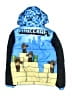 Minecraft 100% Polyester Print Blue Windbreaker Size L (youth) - photo 2